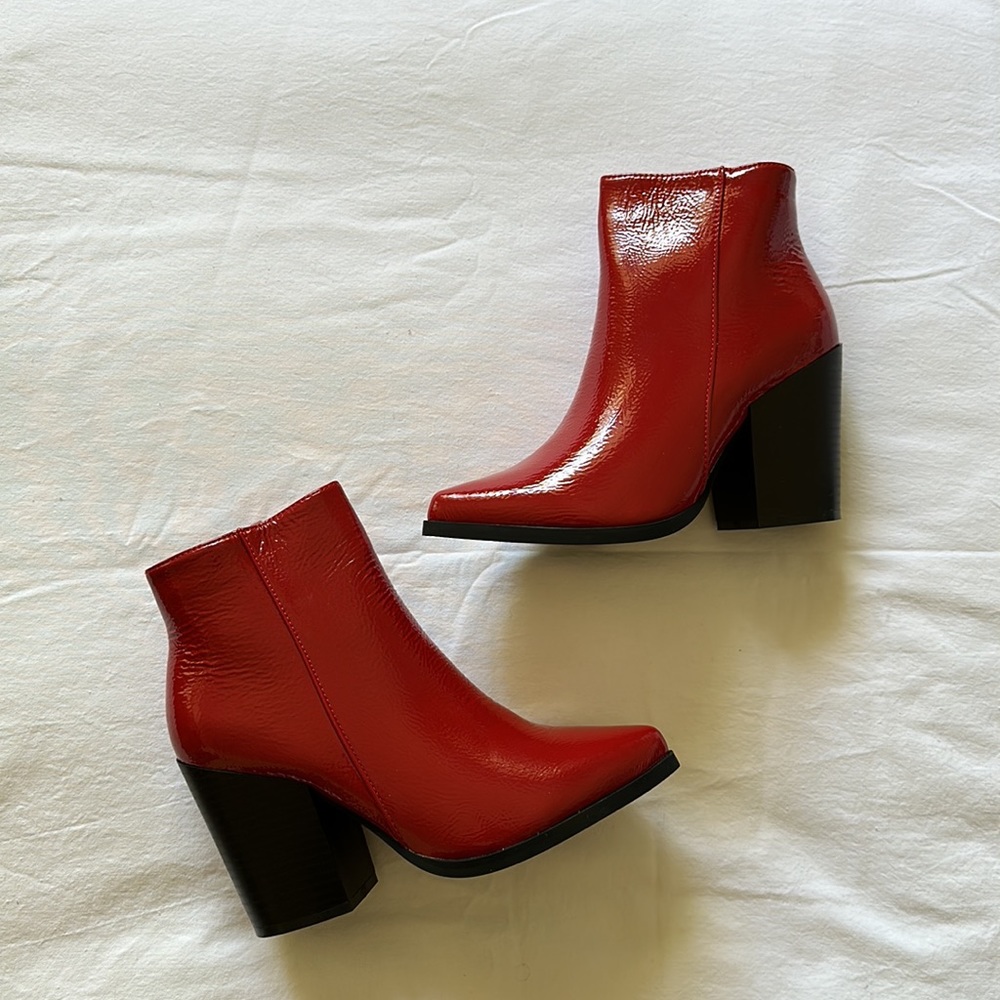 Red booties